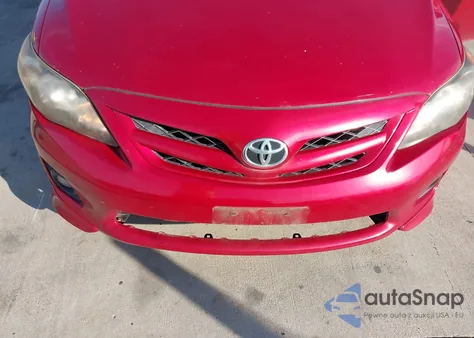 2012 Toyota Corolla S z USA, uszkodzony, nr VIN 2T1BU4EEXCC780687